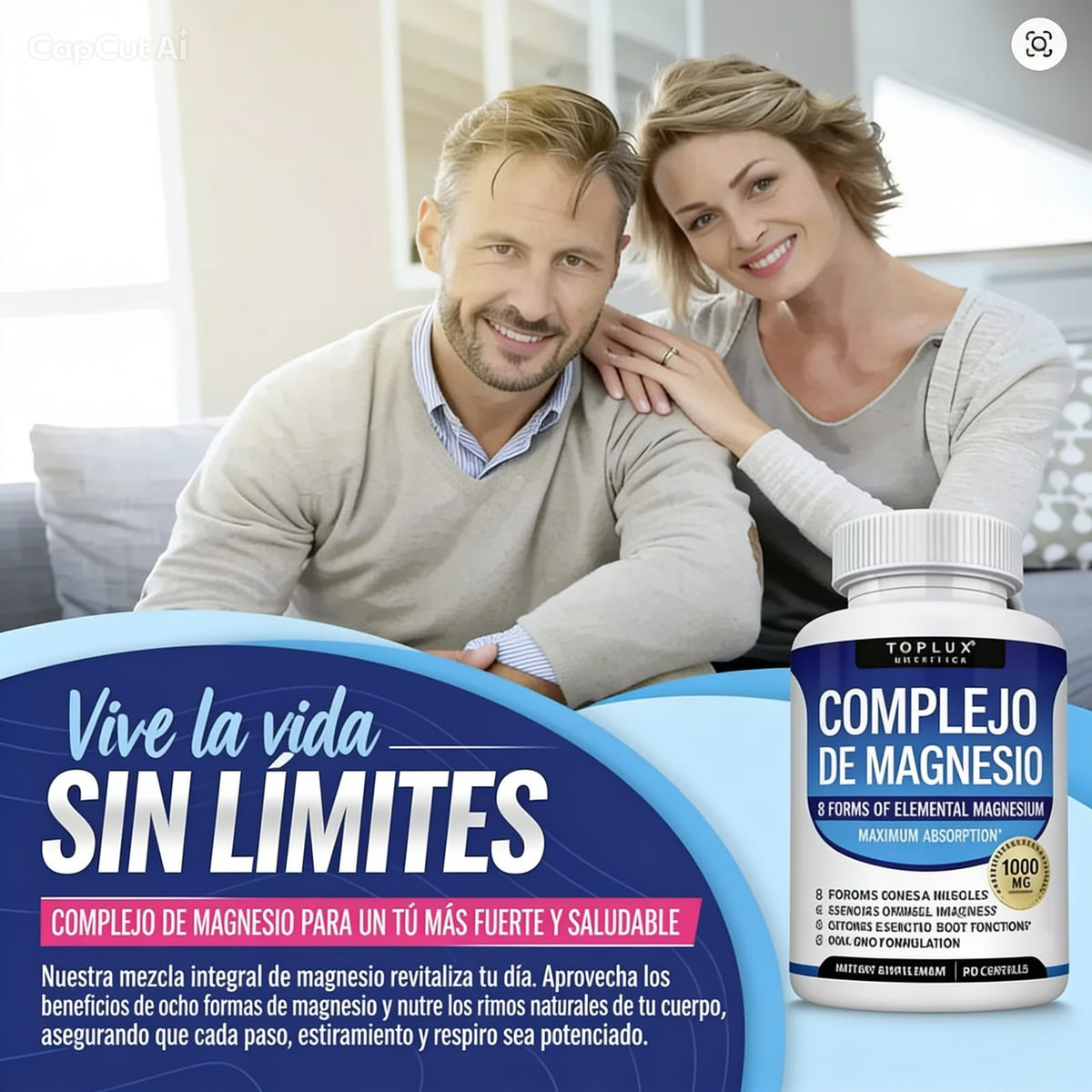 Magnesio Complex 8 formas 1000mg