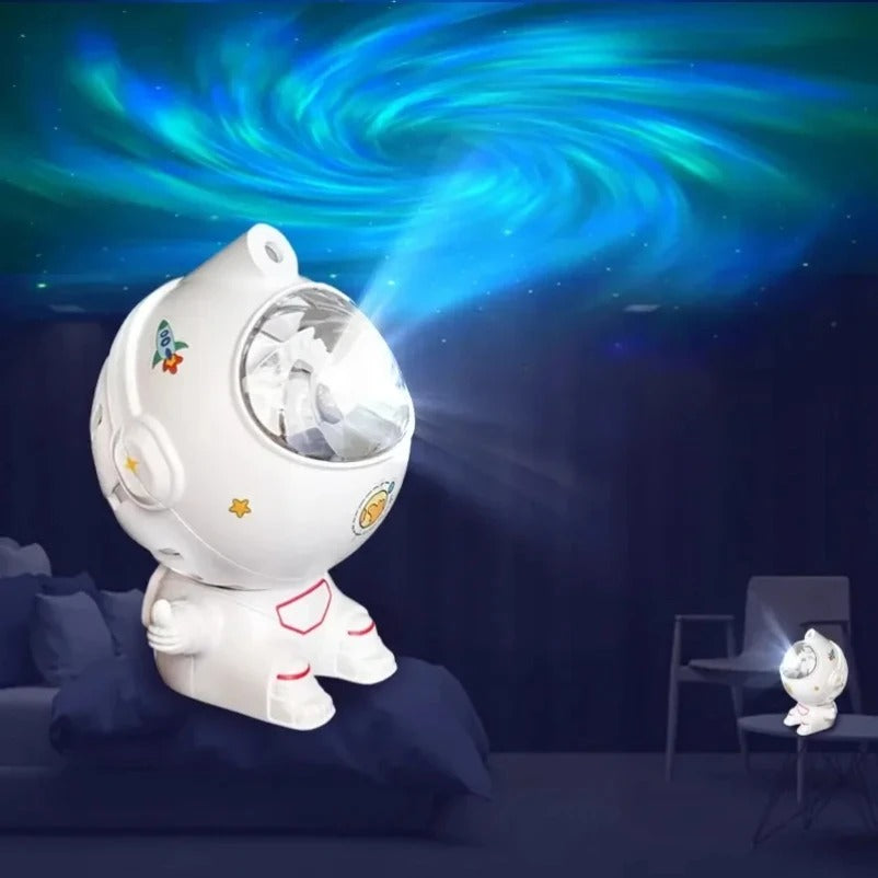 Mini Proyector Astronauta Galaxia con control