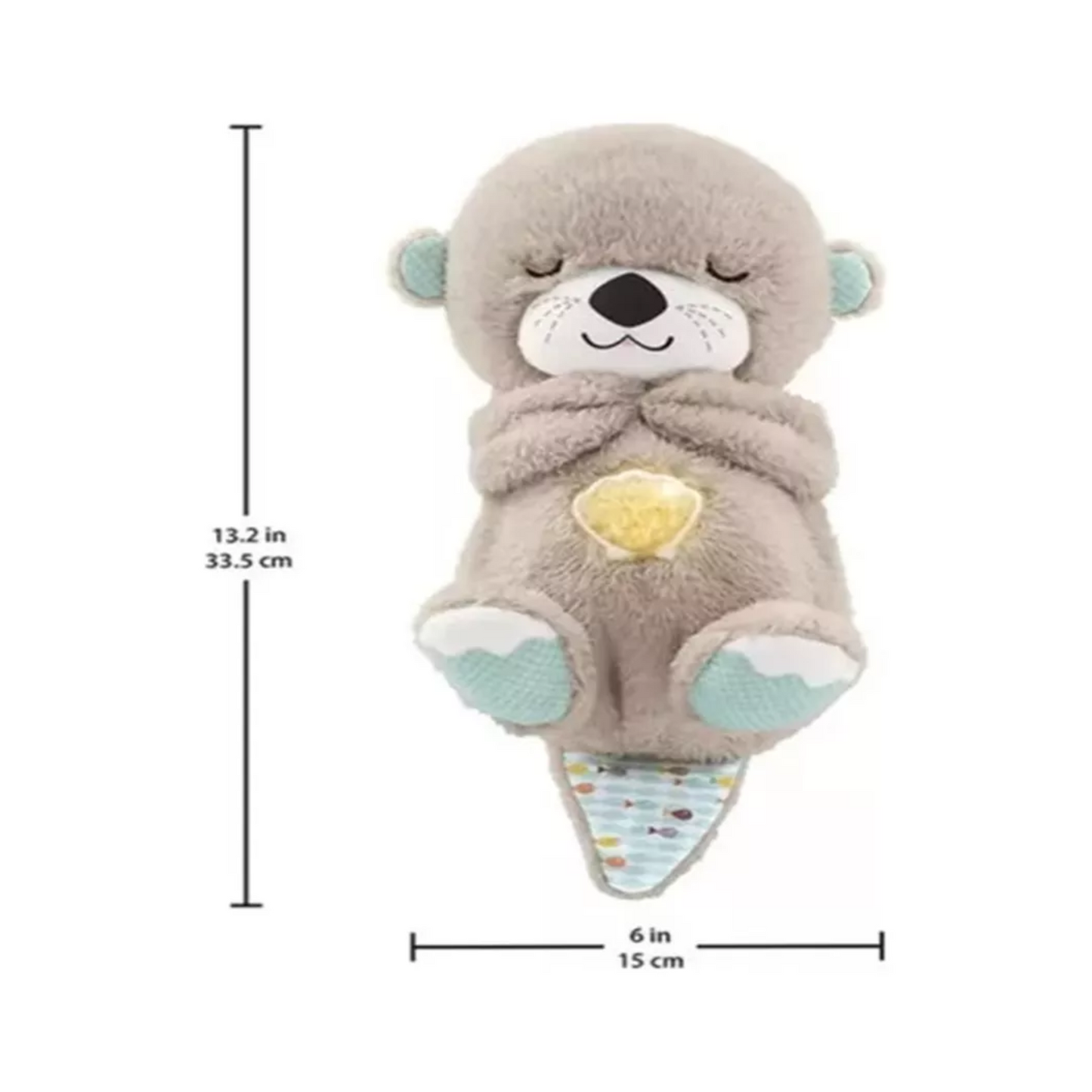 🥉 Nutria que Respira – Peluche de Apego con Luz y Sonidos