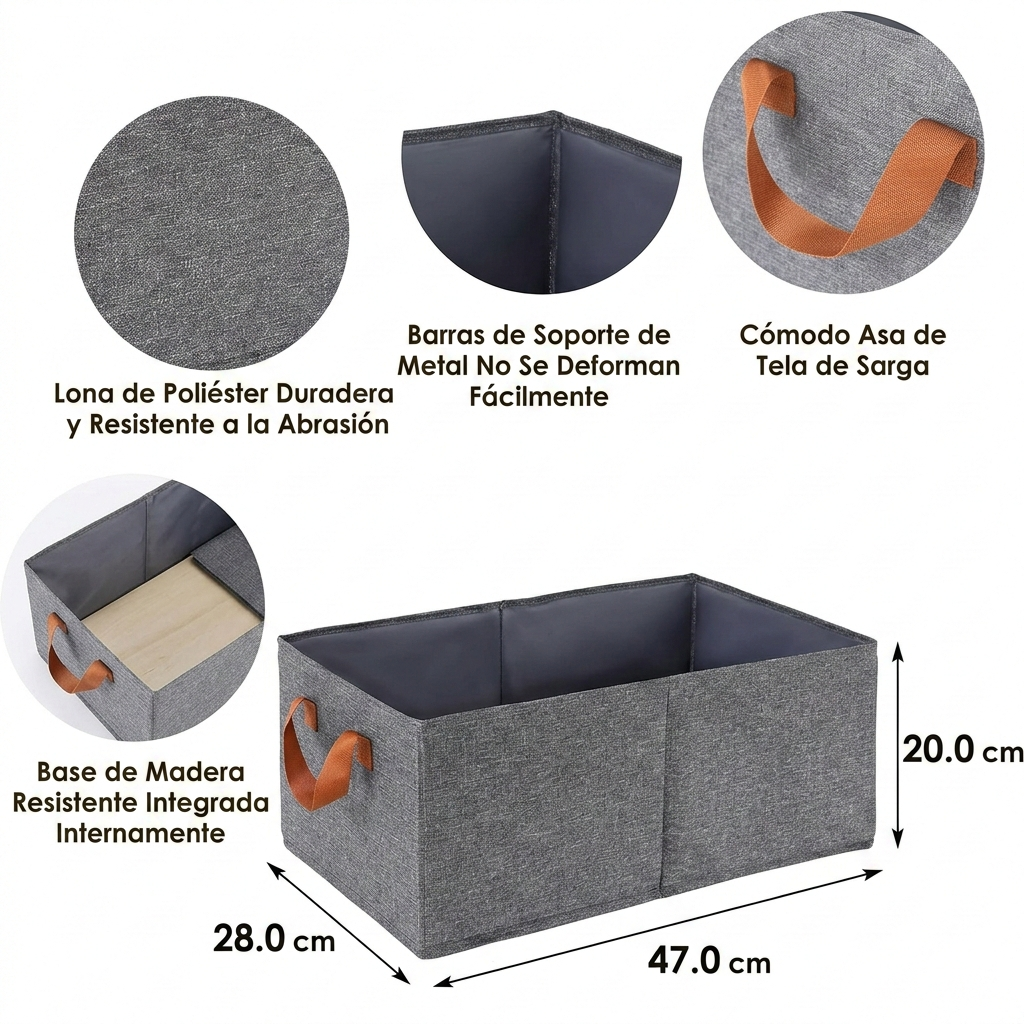 Caja Organizadora Plegable Ropa