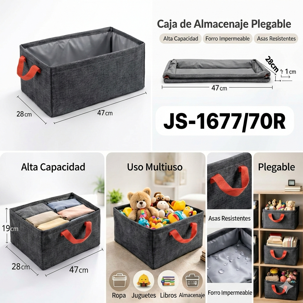 Caja Organizadora Plegable Ropa