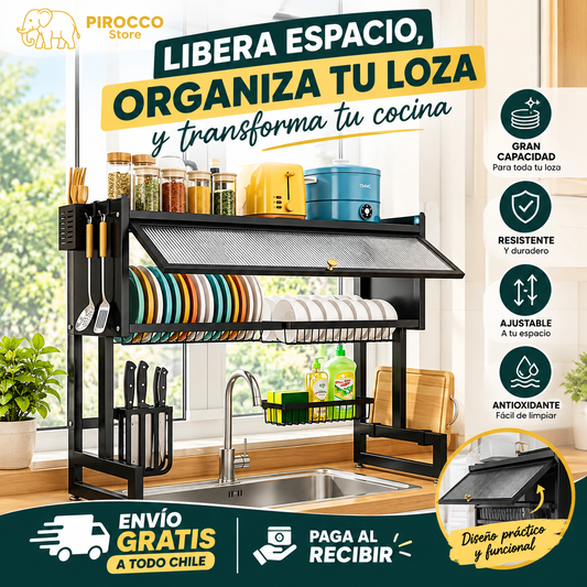 85cm - Libera espacio, organiza tu loza y transforma tu cocina