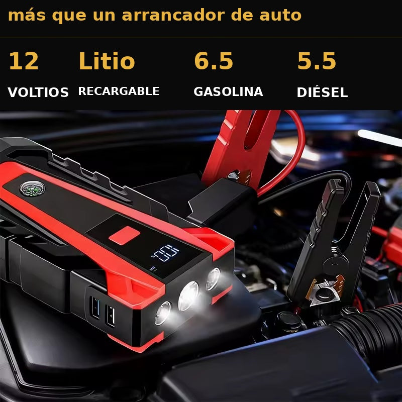 Arrancador de Batería para Auto 12V