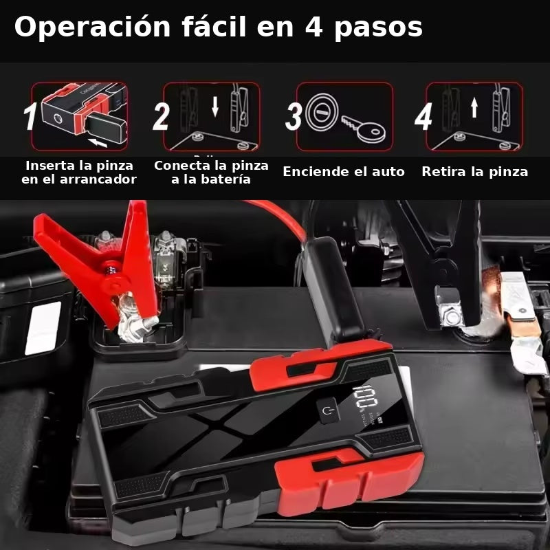 Arrancador de Batería para Auto 12V