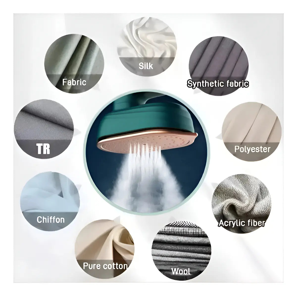 MINI PLANCHA ROPA A VAPOR