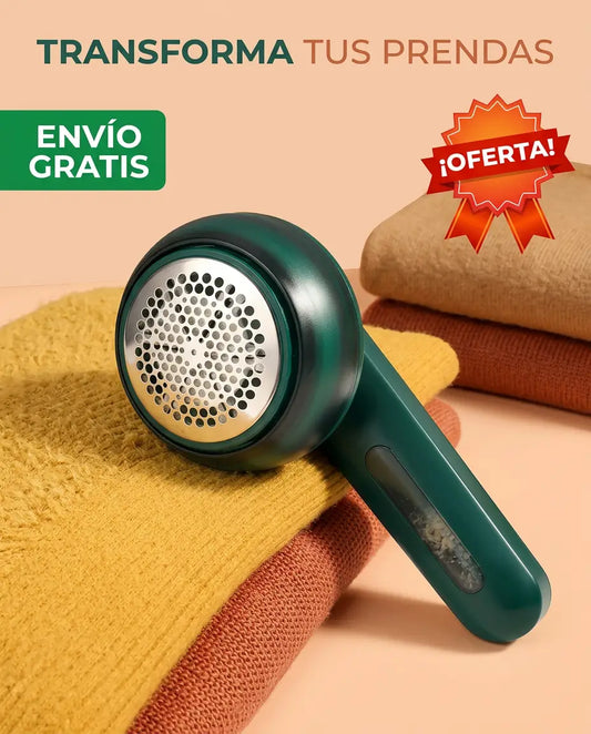 Quita pelusas recargable